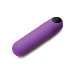 Bang! Vibrating Bullet w/ Remote Control - Purple