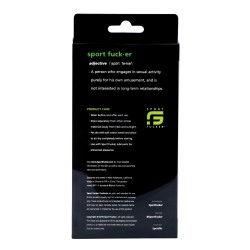 Sport Fucker Thunder Plug Medium - Black