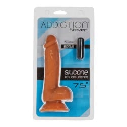 Addiction Steve 7.5" Dildo - Caramel