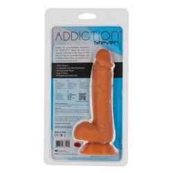 Addiction Steve 7.5" Dildo - Caramel