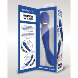 XGen Bodywand Luxe 2 Way Wand Head Massager - Blue