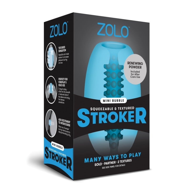 ZOLO Mini Bubble Stroker - Blue ZOLO Mini Bubble Stroker - Blue