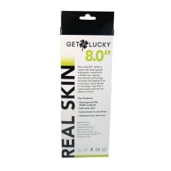 Voodoo Get Lucky 8.0" Real Skin Series - Flesh