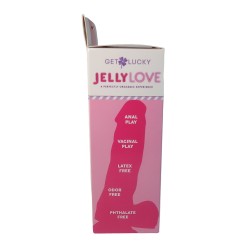 Voodoo Get Lucky 7" Jelly Series Jelly Love - Pink