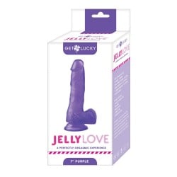 Voodoo Get Lucky 7" Jelly Series Jelly Love - Purple