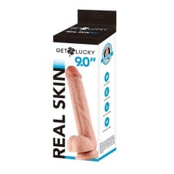 Voodoo Get Lucky 9.0" Real Skin Series - Flesh