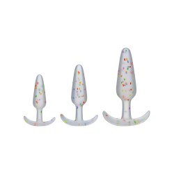 Mood Pride Anal Trainer Set - Multi Colored Set of 3