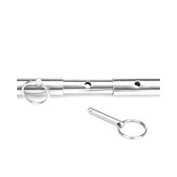 Lux Fetish Expandable Bar Spreader Set w/Leatherette Cuffs