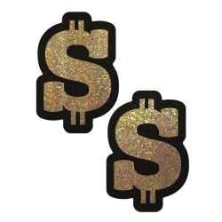 Pastease Glitter Dollar Sign - Gold O/S