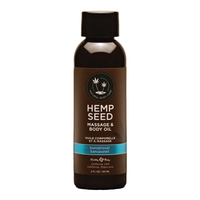Earthly Body Massage & Body Oil - 2 oz Sunsational
