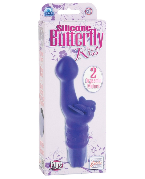 Silicone Butterfly Kiss - Purple