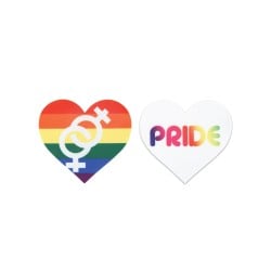 Peekaboos Pride Hearts - Pack of 2
