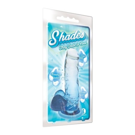 Shades Jelly TPR Gradient Dong Medium - Blue