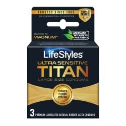 Ultra Sensitive Titan - Pack of 3