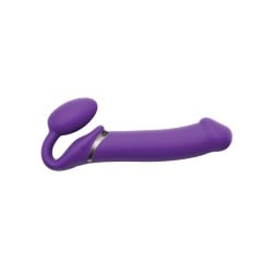 Strap On Me Vibrating Bendable Strapless Strap On Xlarge - Purple