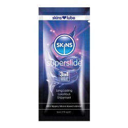 Skins Super Slide Silicone Based Lubricant - 5 ml Foil