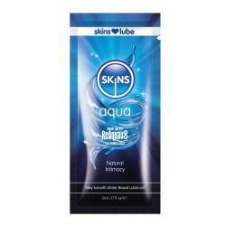 Skins Aqua Water Based Lubricant - 5 ml Foil