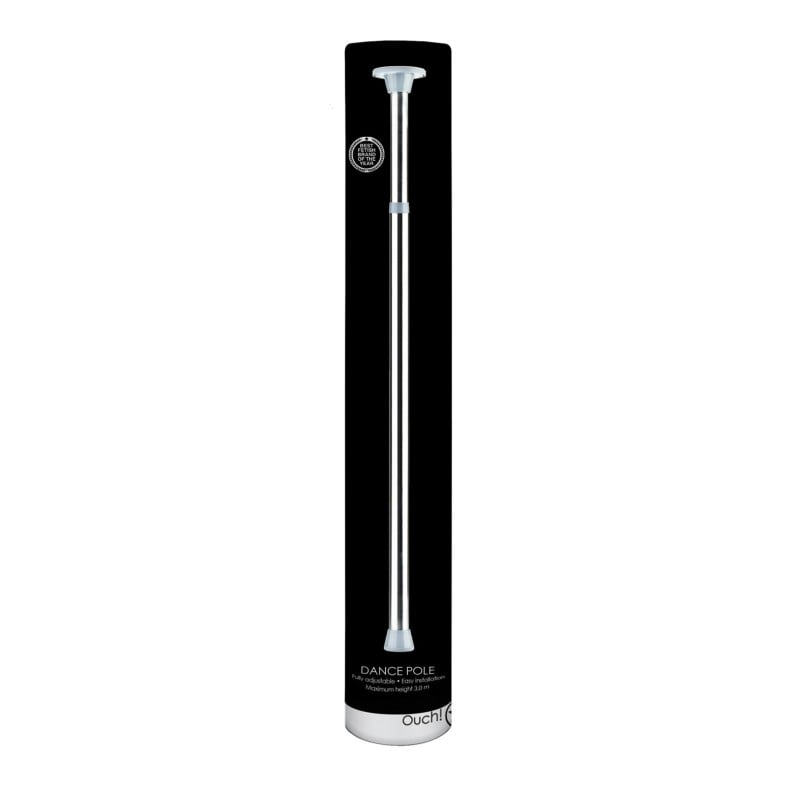 Shots Ouch Dance Pole - Silver Shots Ouch Dance Pole - Silver