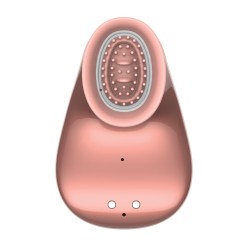 Shots Twitch Innovation Hands Free Clitoral Stimulator - Rose Gold