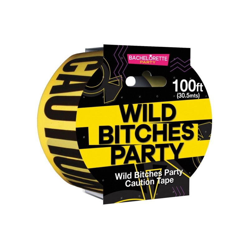 Wild Bitches Caution Party Tape Wild Bitches Caution Party Tape