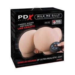 PDX Elite Milk Me Silly Mega Masturbator - Ivory Drop Ship Only