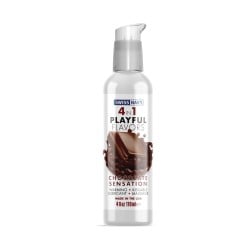 Swiss Navy 4 in 1 Flavors Chocolate Sensation - 4 oz