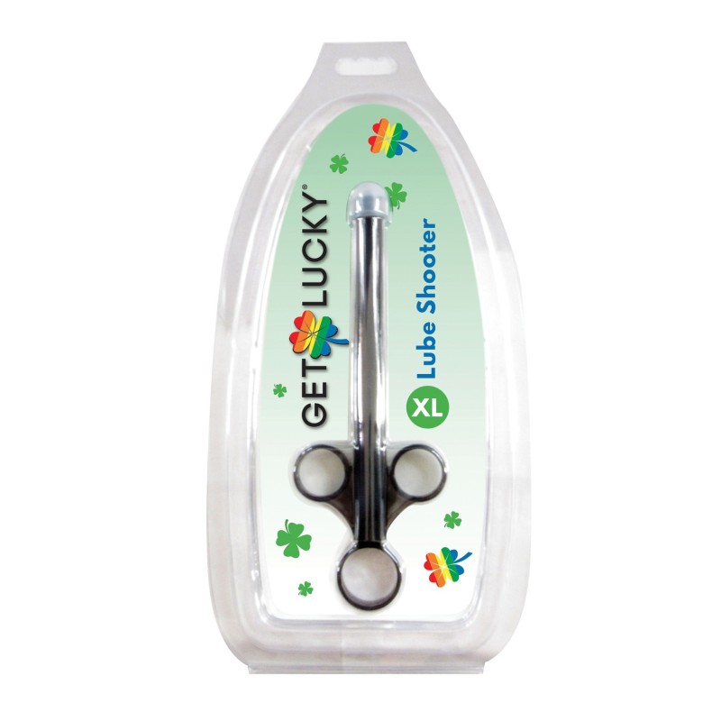 Voodoo Get Lucky Lube Shooter - XL Black Voodoo Get Lucky Lube Shooter - XL Black