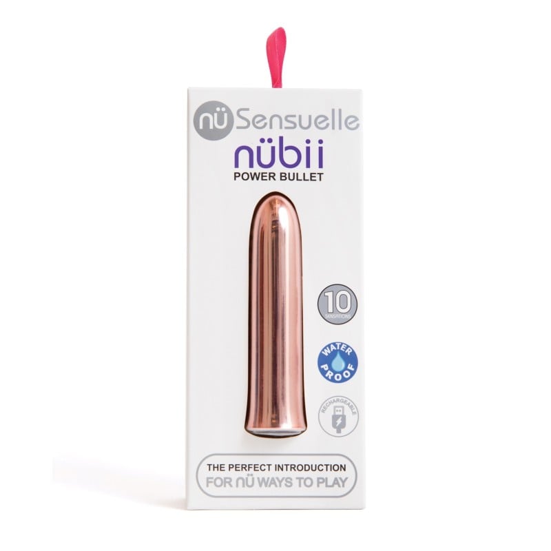 Nu Sensuelle Nubii 15 Function Bullet - Rose Gold Nu Sensuelle Nubii 15 Function Bullet - Rose Gold