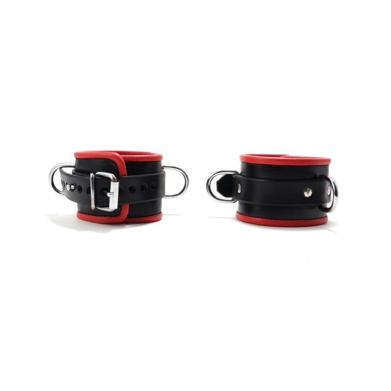 665 Padded Locking Wrist Restraint - Red 665 Padded Locking Wrist Restraint - Red