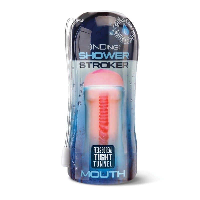 Shower Stroker Mouth - Ivory Shower Stroker Mouth - Ivory