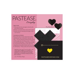 Pastease Reusable Luxury Suede Cross - Black O/S