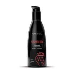 Wicked Sensual Care Water Based Lubricant - 2 oz Strawberry