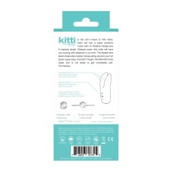 VeDo Kitti Rechargeable Dual Vibe - Tease Me Turquoise