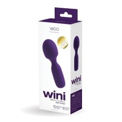 VeDo Wini Rechargeable Mini Wand - Deep Purple