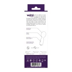 VeDo Wini Rechargeable Mini Wand - Deep Purple