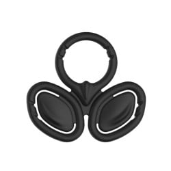 My Cockring The Triad Cockring & Ball Cinch - Black