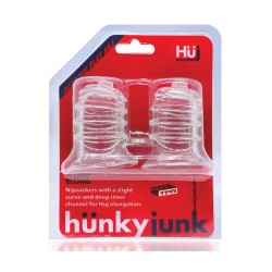 Hunky Junk Elong Nipsuckers - Clear