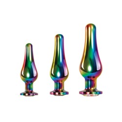 Evolved Rainbow Metal Plug set