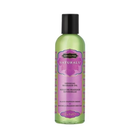 Kama Sutra Naturals Massage Oil - 2 oz Island Passion Berry