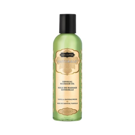 Kama Sutra Naturals Massage Oil - 2 oz Vanilla Sandalwood