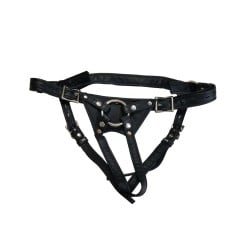 Locked In Lust Crotch Rocket Strap-On Small - Black