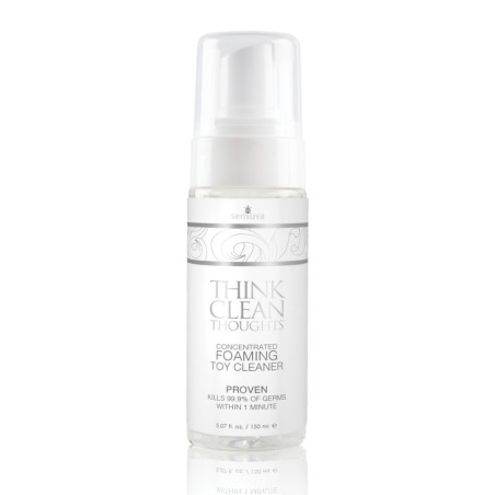 Sensuva Think Clean Thoughts Foaming Toy Cleaner - 5.07 oz