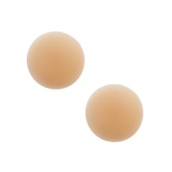 Nudie Patootie Skin Invisible Reusable Silicone Nipztix - Nude O/S