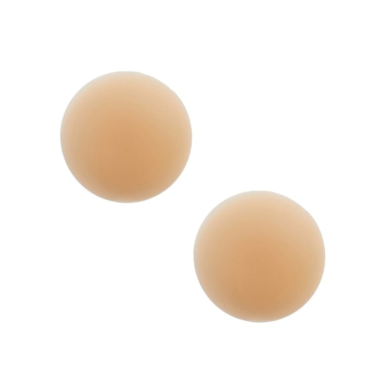 Nudie Patootie Skin Invisible Reusable Silicone Nipztix - Nude O/S Nudie Patootie Skin Invisible Reusable Silicone Nipztix - Nude O/S