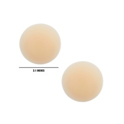 Ice Queen Skin Invisible Reusable Silicone Nipztix - Nude O/S