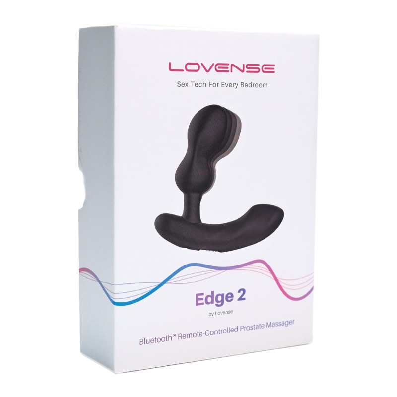 Lovense Edge 2 Flexible Prostate Massager - Black Lovense Edge 2 Flexible Prostate Massager - Black