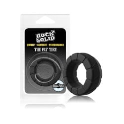 Rock Solid Fat Tire Ring - Black