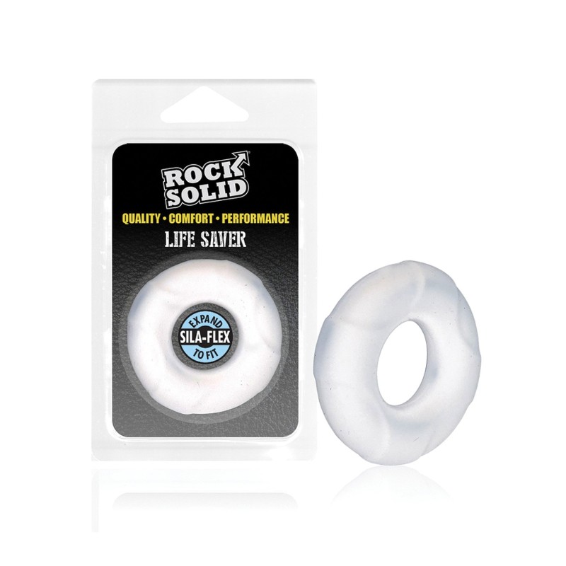 Rock Solid Lifesaver Ring - Translucent Rock Solid Lifesaver Ring - Translucent
