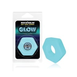 Rock Solid Glow in the Dark The Cog Ring - Blue