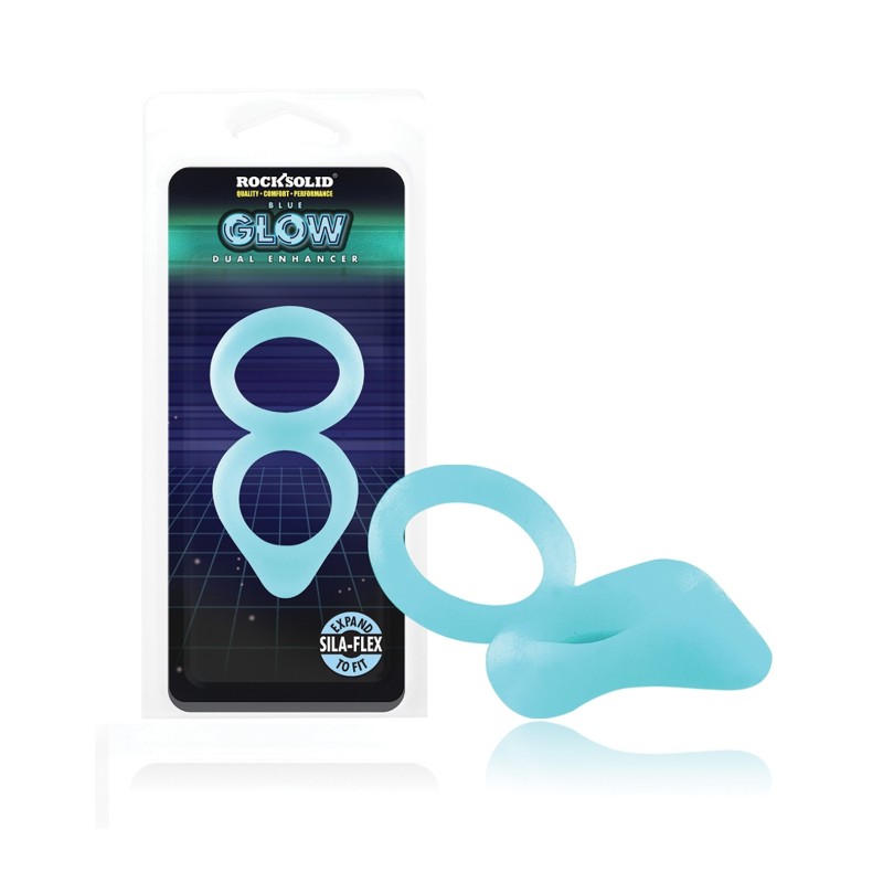 Rock Solid Glow in the Dark Dual Enhancer - Blue Rock Solid Glow in the Dark Dual Enhancer - Blue